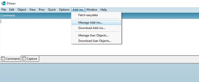 EasyData EViews Add-In Upgrade